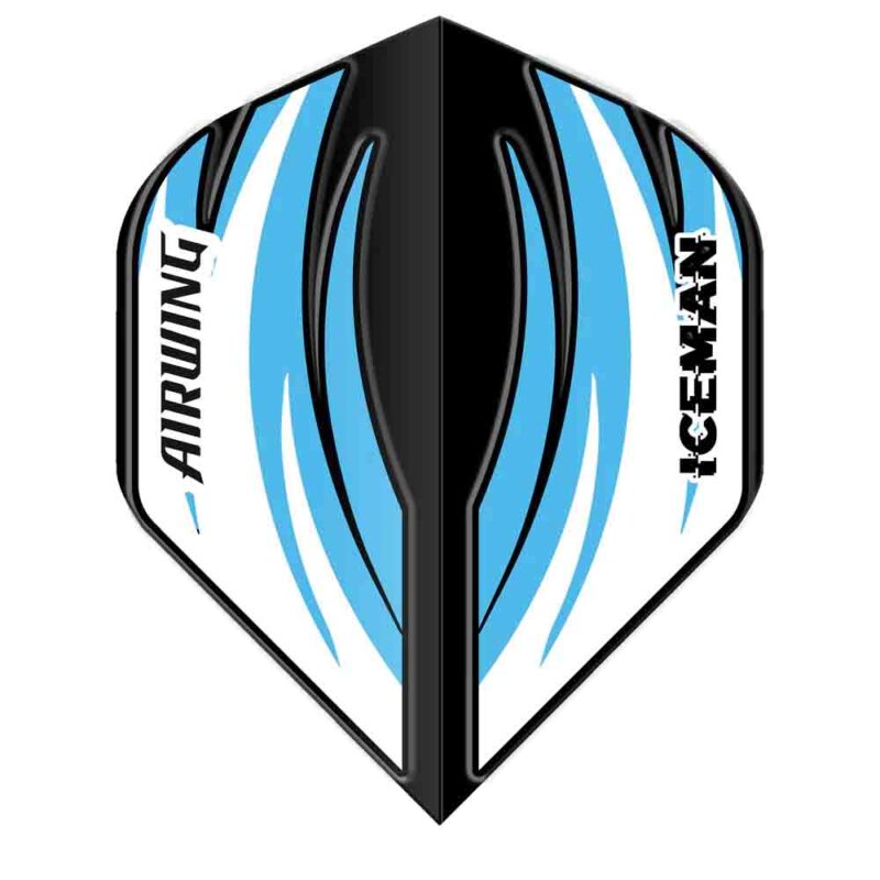 Billaresbalsalobre Plumas Red Dragon Airwing Gerwyn Price Negro Azul Standard F6907 - Imagen 3