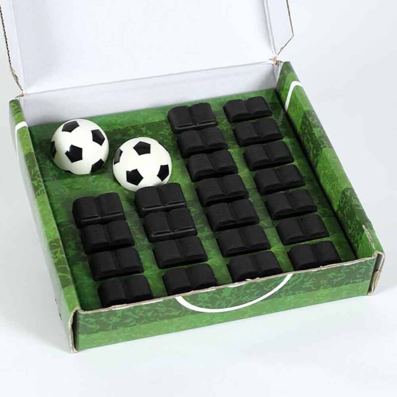 Billaresbalsalobre Set de 22 Zapatos Tecnicos + 2 Bolas Futbolin 3534 - Imagen 2
