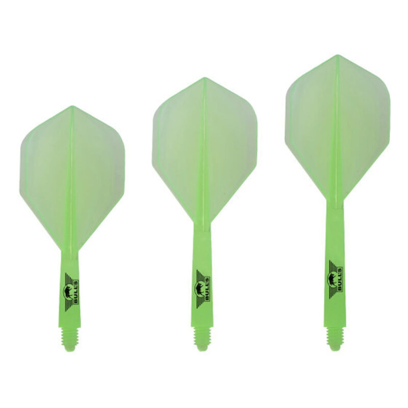 Billaresbalsalobre Plumas Bulls Darts Union Flights System Verde No2 Corta 59mm 50303