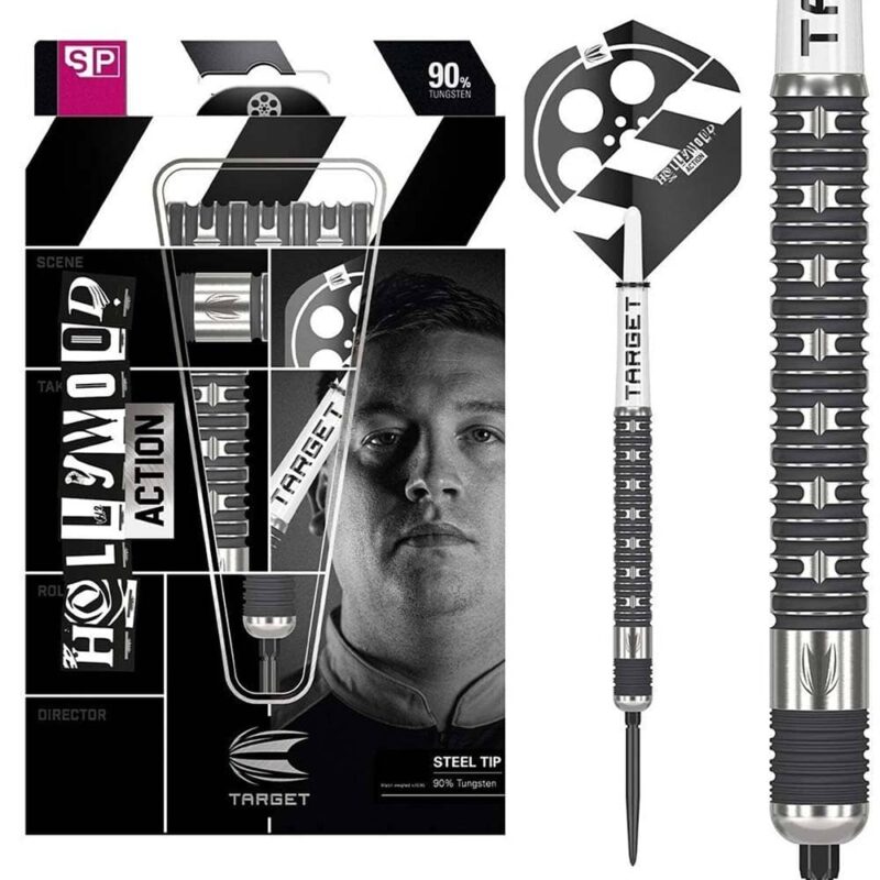 Billaresbalsalobre Dardos Target Darts Chris Dobey Hollywood Action 90% 24gr  190304 - Imagen 4