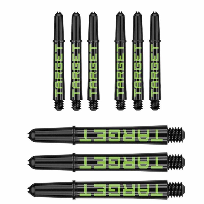 Billaresbalsalobre Cañas Target Pro Grip Shaft Short 3 sets Black Green (34mm) 380312 - Imagen 2