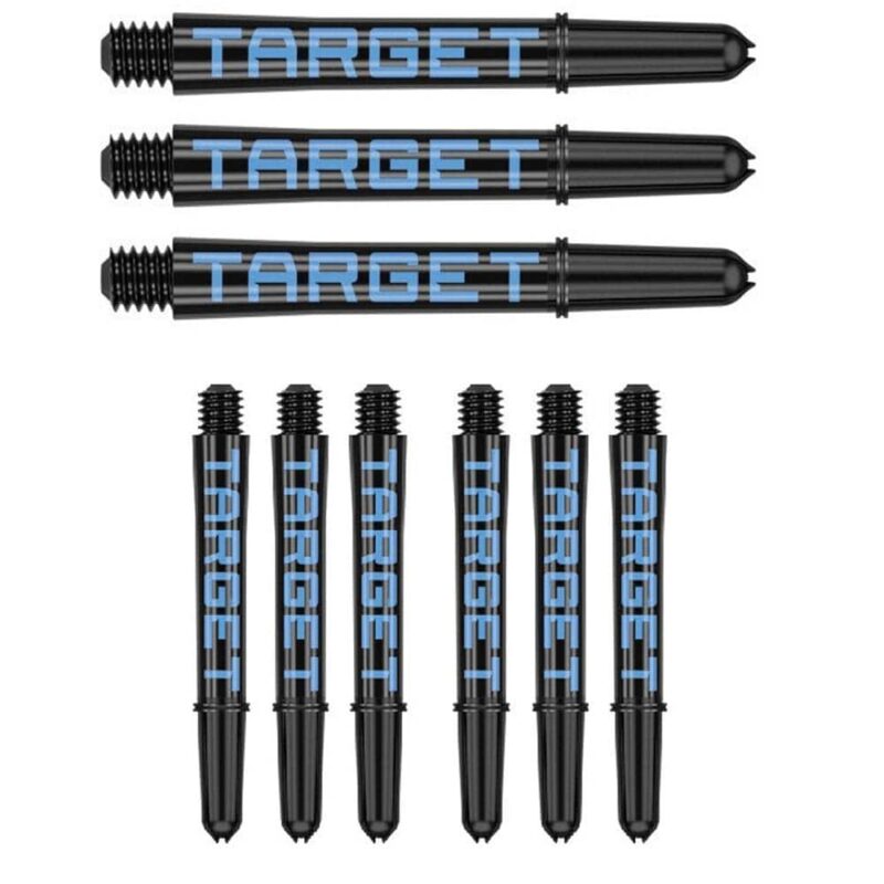 Billaresbalsalobre Cañas Target Pro Grip Shaft Short 3 sets Black Blue(34mm) 380322 - Imagen 3