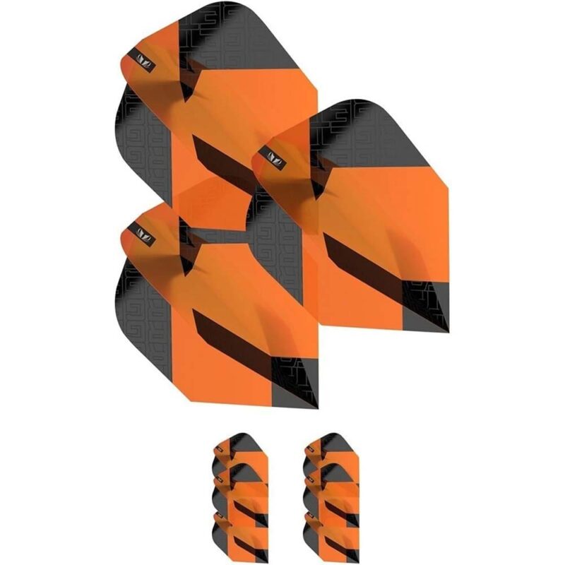 Billaresbalsalobre Plumas Target Tag Black Orange (3 Sets) No6 337810 - Imagen 3