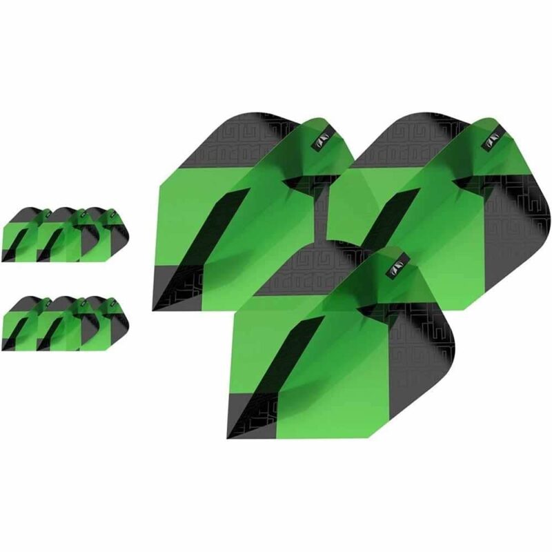 Billaresbalsalobre Plumas Target Tag Black Green (3 Sets) No6 337750