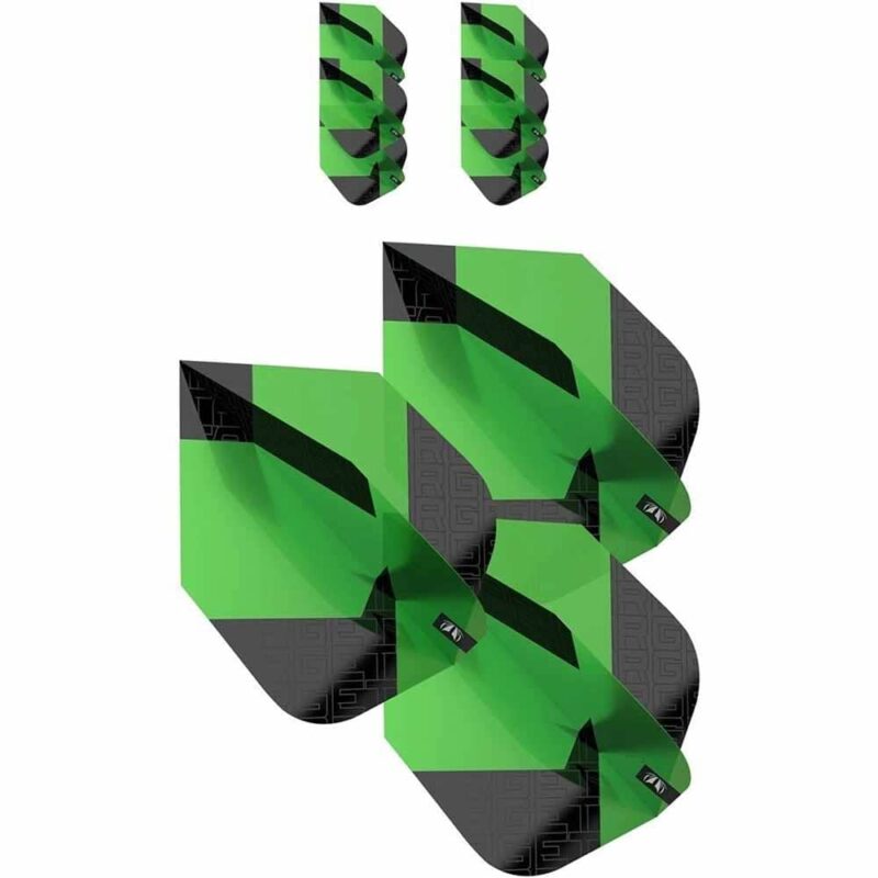 Billaresbalsalobre Plumas Target Tag Black Green (3 Sets) Ultra Ten - X 337760 - Imagen 2