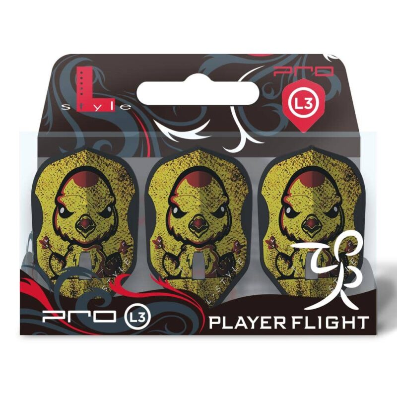 Billaresbalsalobre Plumas Champagne Flights L-Style L3PRO Shape Lylian Le Calvez Negra - Imagen 3