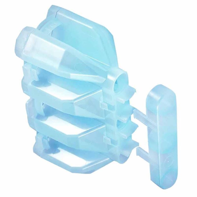 Billaresbalsalobre Caja Plumas fit flight Cosmo Darts case 2.5 Air Clear Aqua - Imagen 3