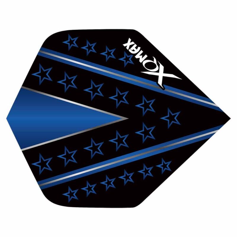 Billaresbalsalobre Plumas Flights XQMax Pet Darts Standard Blue Star QD8201250 - Imagen 2