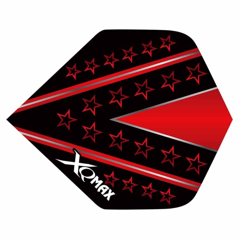 Billaresbalsalobre Plumas Flights XQMax Pet Darts Standard Red Star QD8201260 - Imagen 3