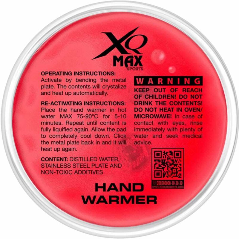 Billaresbalsalobre Calentador Mano XQ Max Rojo QD8500000
