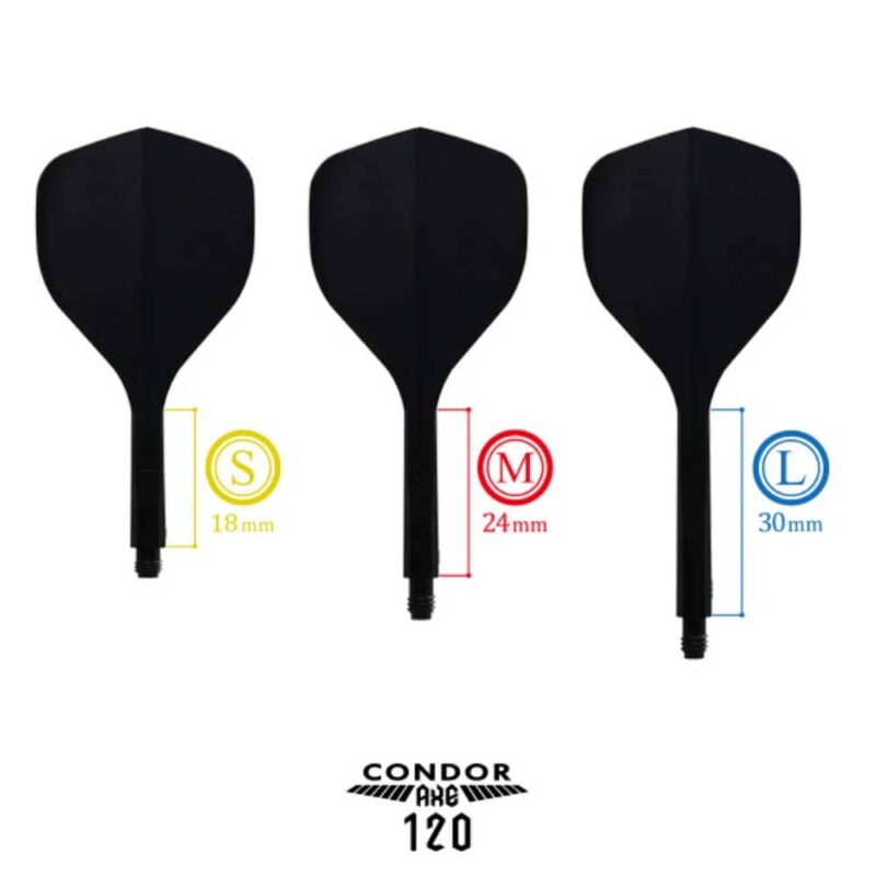 Billaresbalsalobre Plumas Condor Axe Standard 120 Ginja Morado L 30.0mm 3 Uds. - Imagen 3