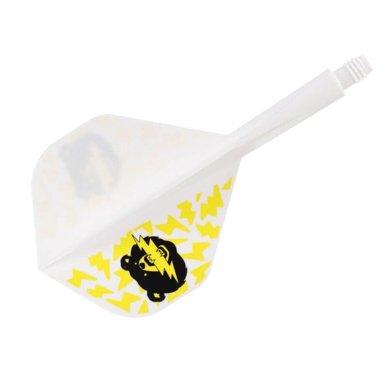 Billaresbalsalobre Plumas Condor Axe Standard Bear Miyu Miyawaki White L 33.5mm 3 Uds. - Imagen 3