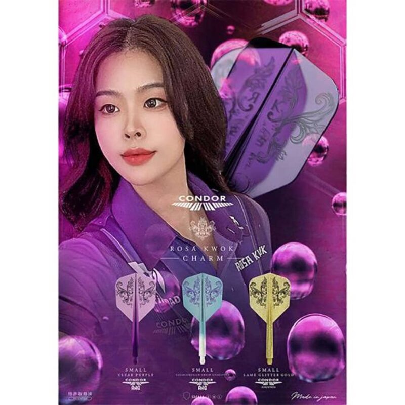 Billaresbalsalobre Plumas Condor Axe Shape Charm Rosa Kwok L 33.5mm 3 Uds. - Imagen 4