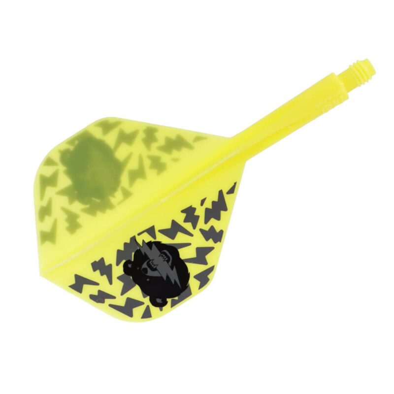 Billaresbalsalobre Plumas Condor Axe Standard Bear Miyu Miyawaki Yellow L 33.5mm 3 Uds. - Imagen 3