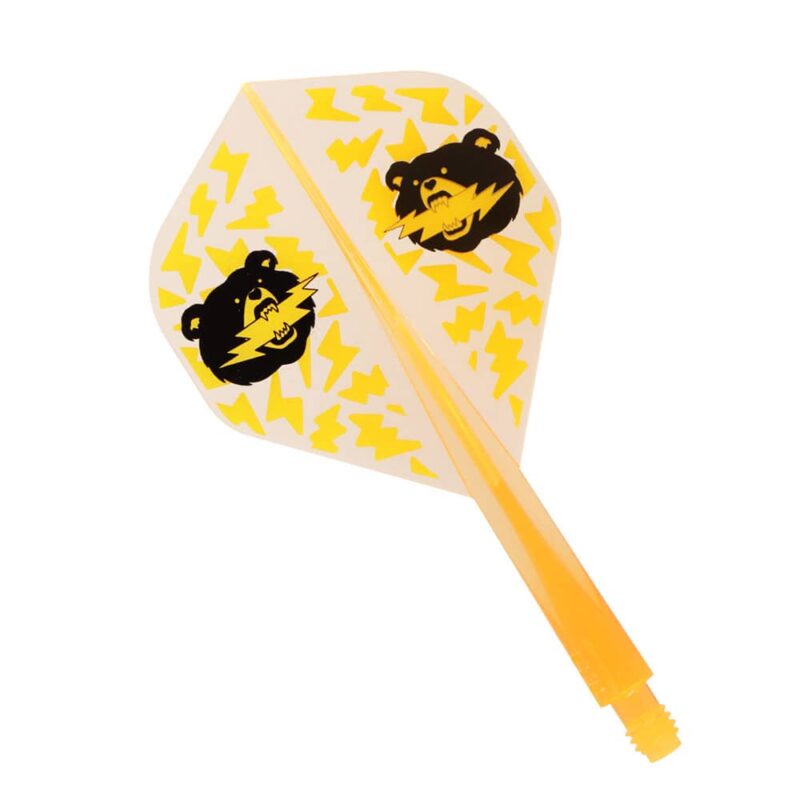 Billaresbalsalobre Plumas Condor Axe Standard Bear Miyu Miyawaki Orange L 33.5mm 3 Uds.
