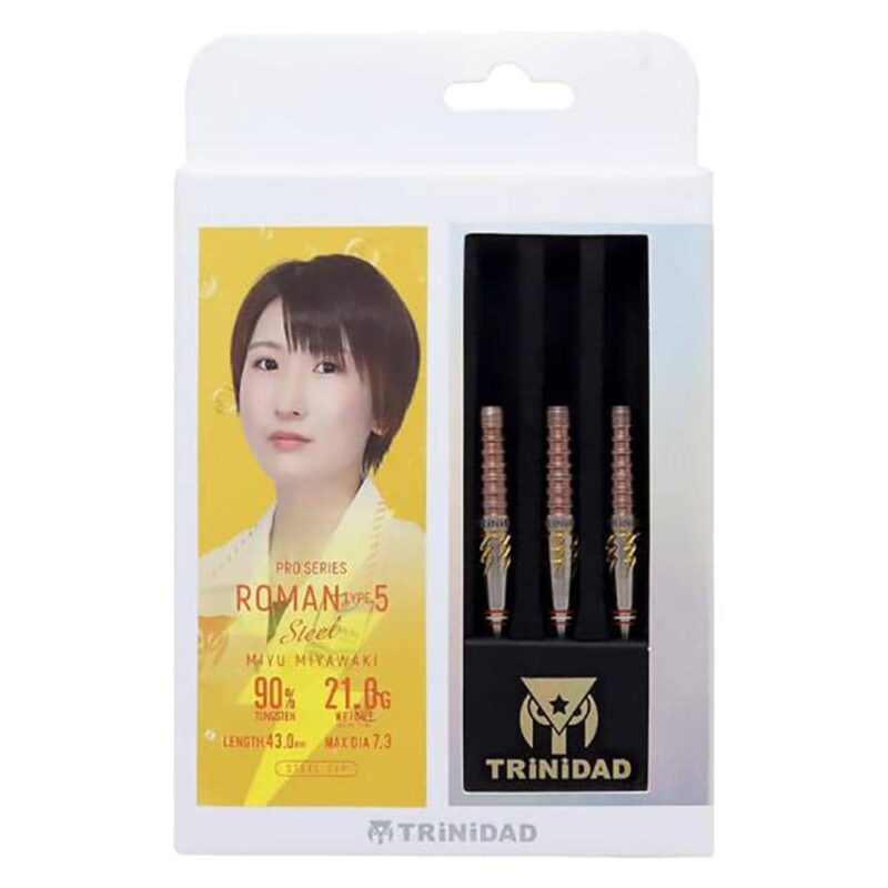 Billaresbalsalobre Dardos Trinidad Darts Roman Type 5 Steel 21.0gr 90% - Imagen 6