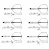 Billaresbalsalobre Plumas Cuesoul Rost T19 Talla L 5 74mm Clear Pink Big Standard - Imagen 5