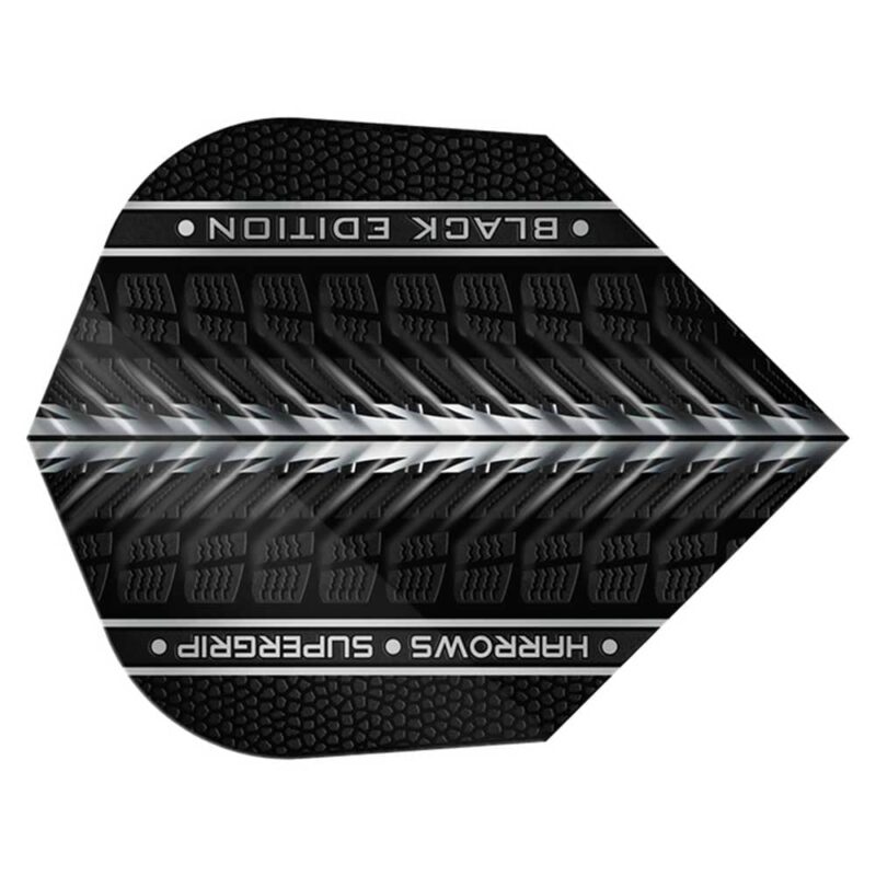 Billaresbalsalobre Plumas Harrows Darts Flights Supergrip Black - Imagen 3