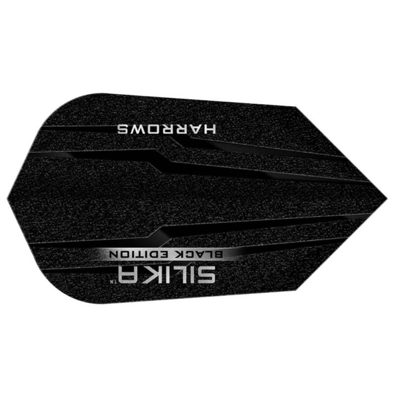 Billaresbalsalobre Plumas Harrows Darts Flights Slim Silika Black   hf5183 - Imagen 3