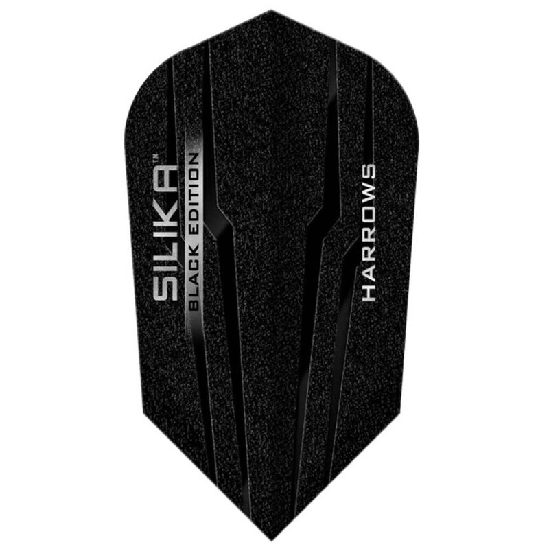 Billaresbalsalobre Plumas Harrows Darts Flights Slim Silika Black   hf5183