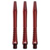 Billaresbalsalobre Cañas Mission Aluminio Atom Shaft Red 47mm M001426