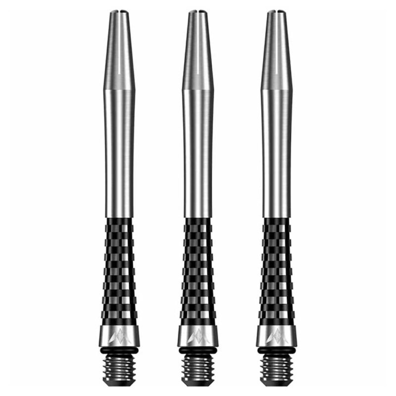 Billaresbalsalobre Cañas Mission Aluminio Atom 13 Shaft Natural Black 35mm M001433