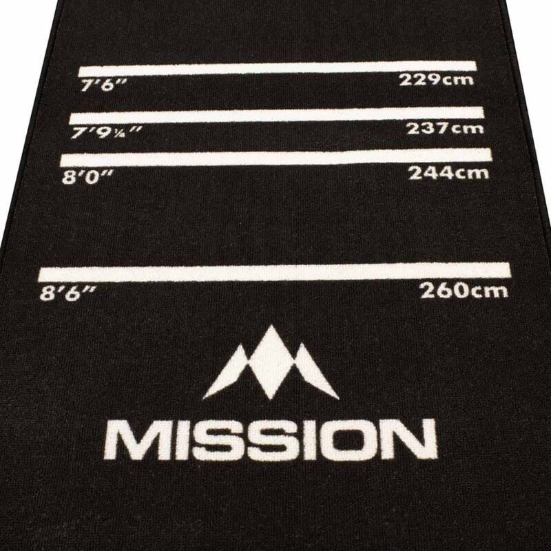 Billaresbalsalobre Darts Mat Mission Darts 290cm x 60cm Samurai  1419 - Imagen 2