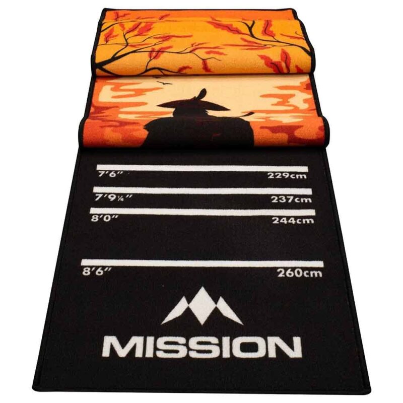 Billaresbalsalobre Darts Mat Mission Darts 290cm x 60cm Ronin 1420 - Imagen 2