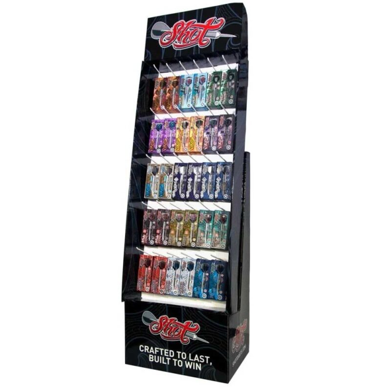 Billaresbalsalobre Expositor Dardos Shot Display Cabinet 1 Sh-sc3128