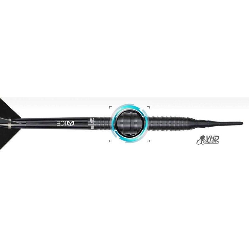 Billaresbalsalobre Dardos One80 Akari Tanahara Signature Black 17.5gr 90% 9477 - Imagen 2
