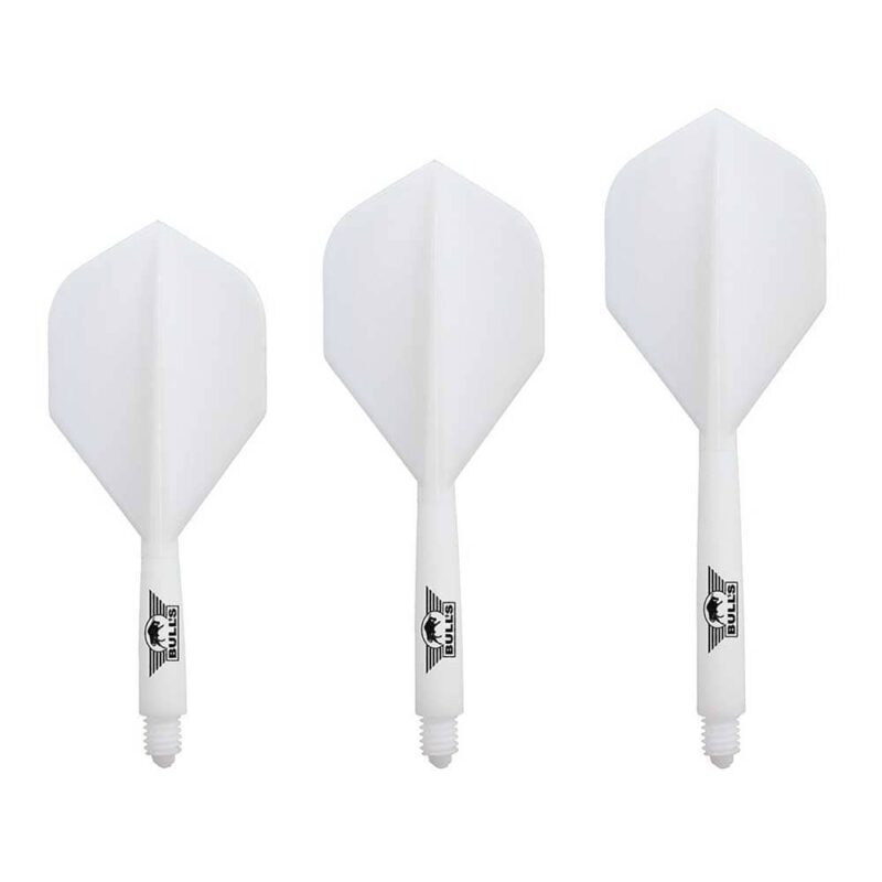 Billaresbalsalobre Plumas Bulls Darts Union Flights System Blanca No2 Corta 59mm 50925