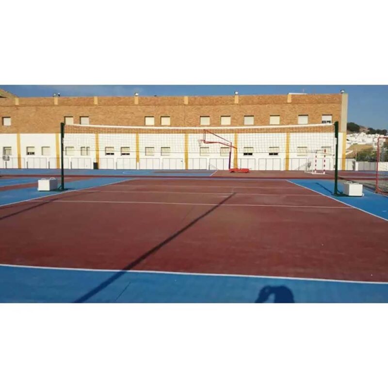 Billaresbalsalobre Juego Postes Voleibol Metalicos 80mm Transladables 0012422 - Imagen 3