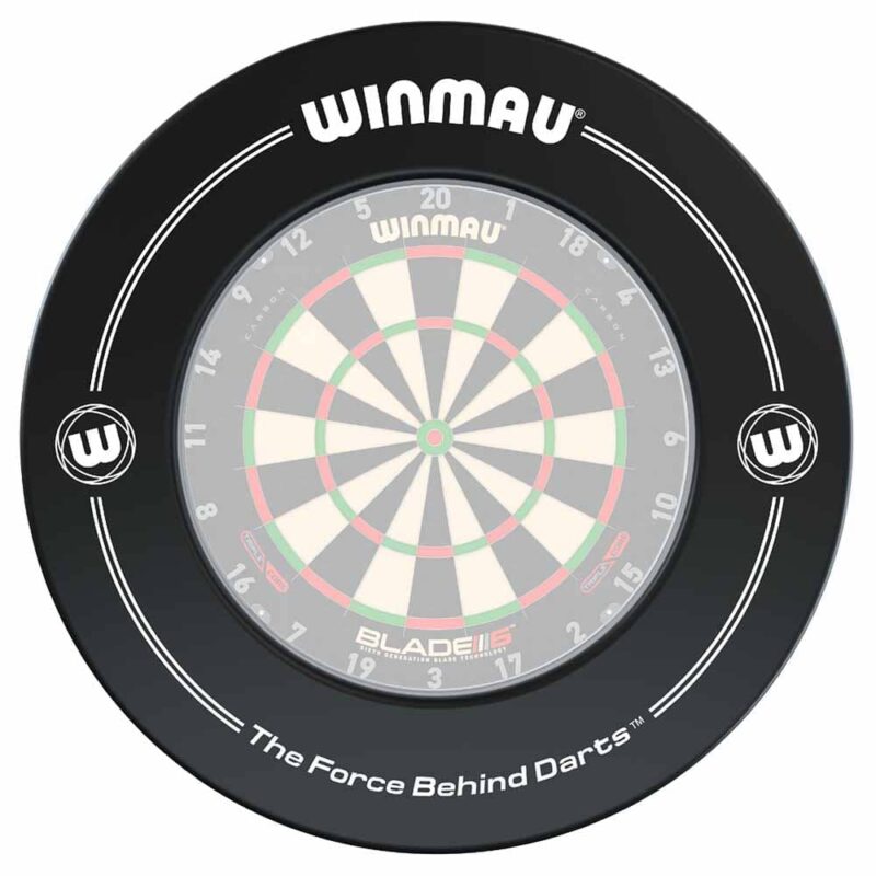 Billaresbalsalobre Dartboard Surrounds 2 Negro Winmau Darts BDO  4400N - Imagen 2