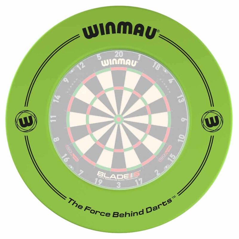 Billaresbalsalobre Dartboard Surrounds 2 Verde Winmau Darts BDO  4413N - Imagen 2