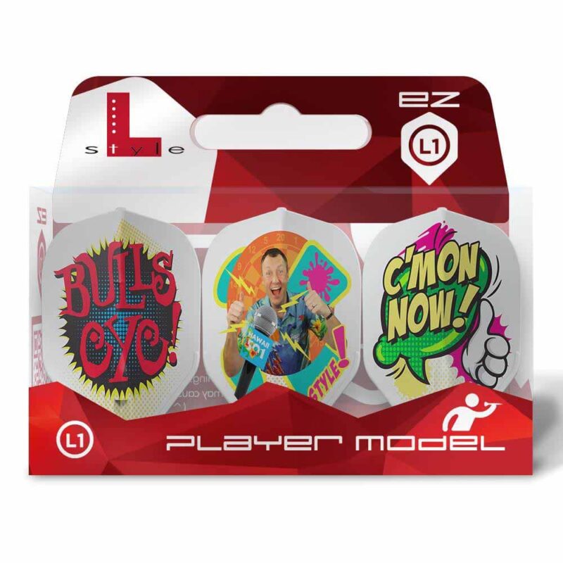Billaresbalsalobre Plumas L-Style Champagne L1 EZ PRO Shape Wayne Mardle V2 Type C White F11052 - Imagen 2