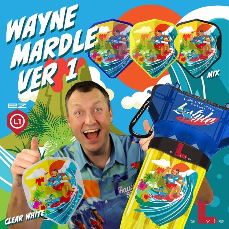 Billaresbalsalobre Funda Dardos KRYSTAL ONE Wayne Mardle Mix L-Style Verde KR0224 - Imagen 3