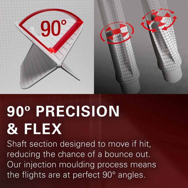 Billaresbalsalobre Plumas Target K-Flex No.6 Shape Pink Short 410037 - Imagen 5