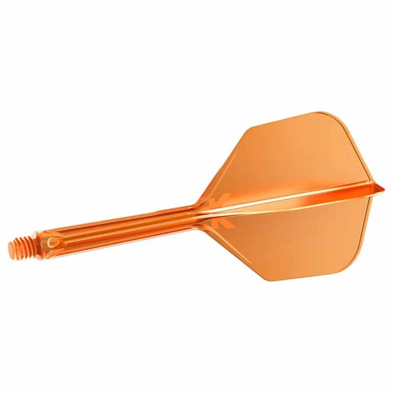 Billaresbalsalobre Plumas Target K-Flex No.6 Shape Neon Orange Inter 410044 - Imagen 2