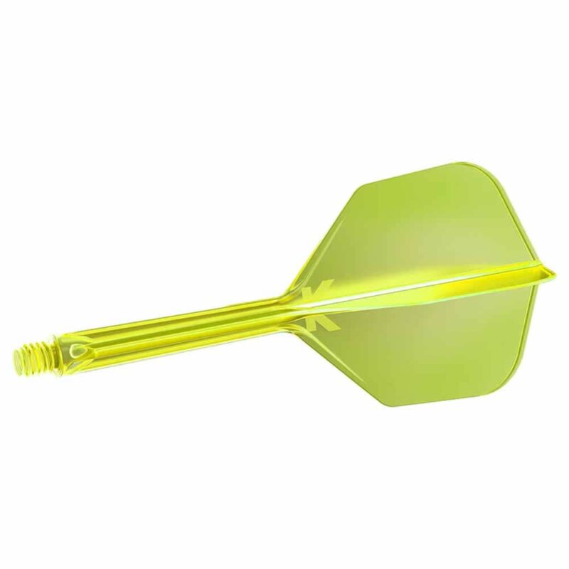 Billaresbalsalobre Plumas Target K-Flex No.6 Shape Neon Yellow Inter 410050 - Imagen 2