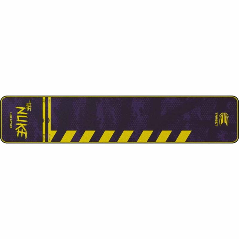 Billaresbalsalobre Protector Suelo Dart Mat Target Darts Luke The Nuke Littler 300 x 60cm 440090 - Imagen 2