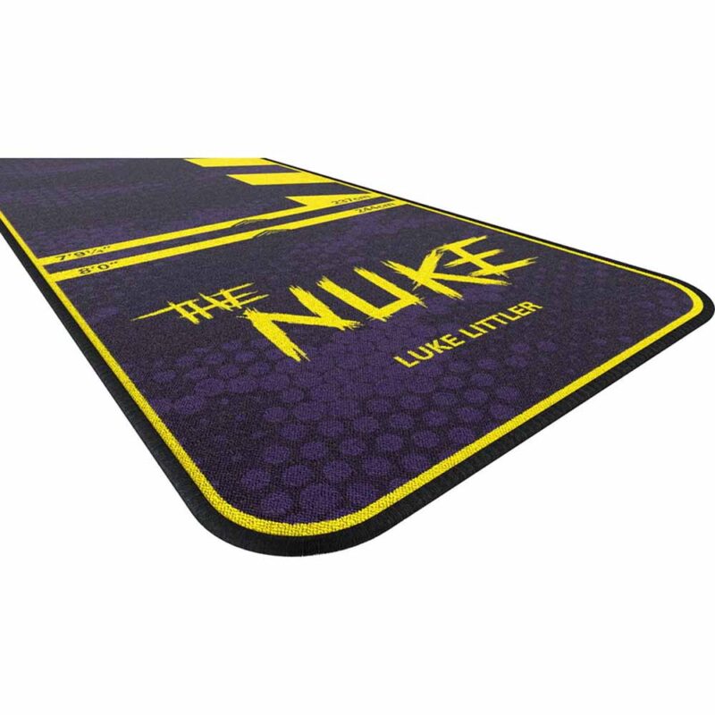 Billaresbalsalobre Protector Suelo Dart Mat Target Darts Luke The Nuke Littler 300 x 60cm 440090 - Imagen 4