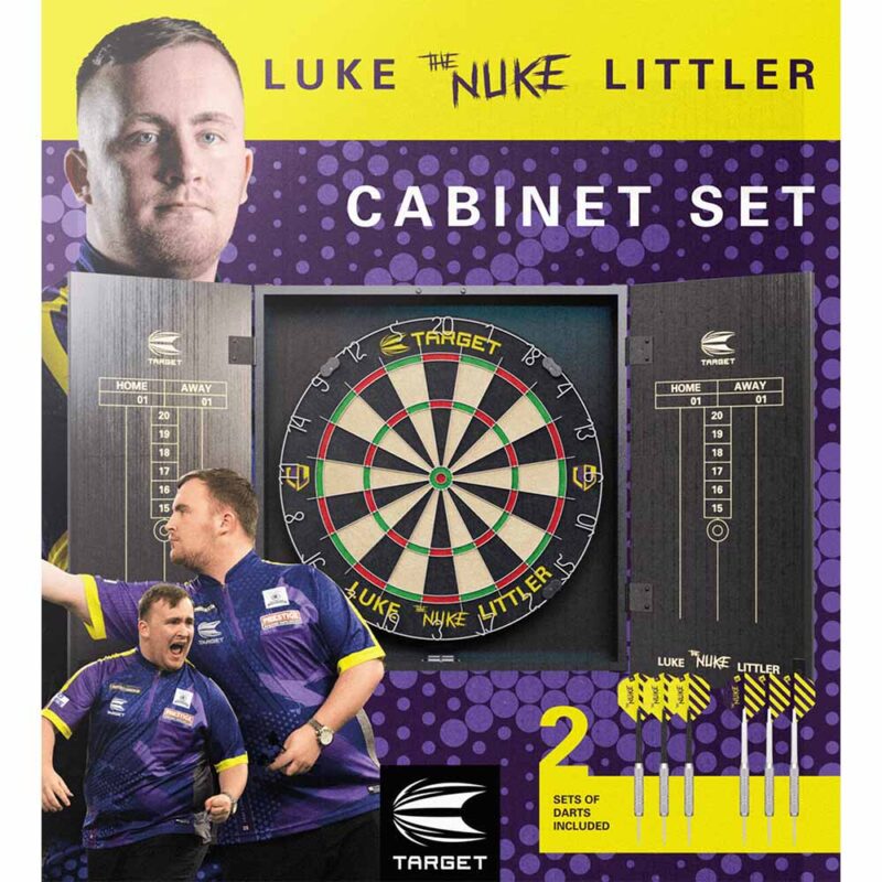 Billaresbalsalobre Armario Target Darts Luke Littler Cabinet Center 440020 - Imagen 5