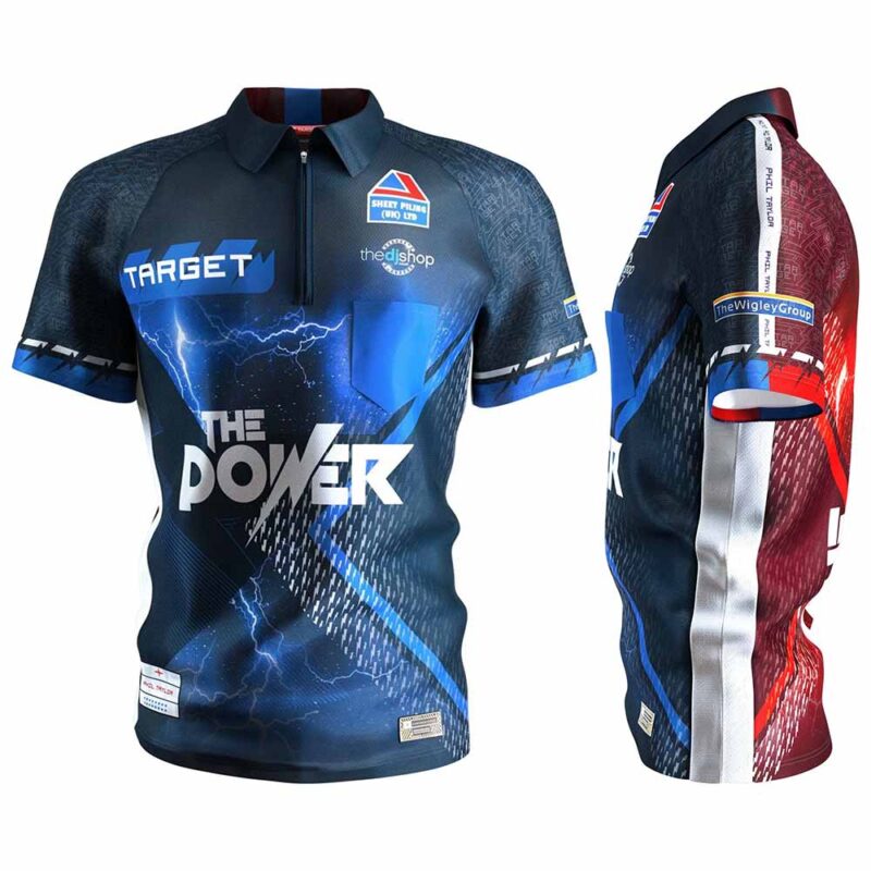 Billaresbalsalobre Target Phil Taylor Playing Shirt XL 150854