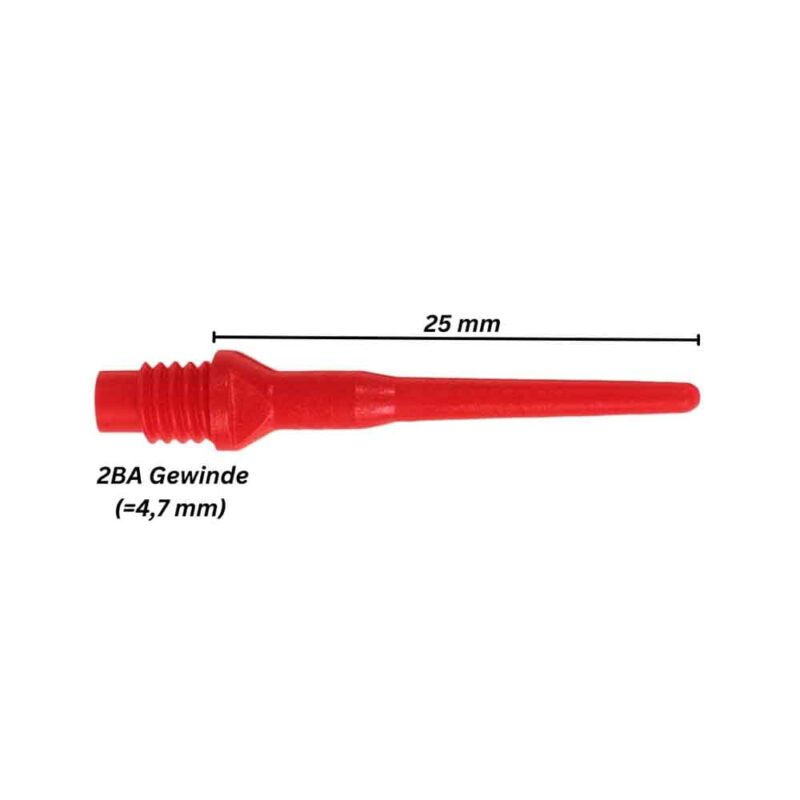 Billaresbalsalobre Puntas Karella Keypoint 2ba Roja 25m 1000unid - Imagen 2