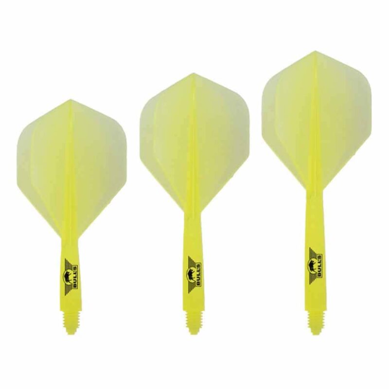 Billaresbalsalobre Plumas Bulls Darts Union Flights System Amarilla No2 Corta 59mm 51318