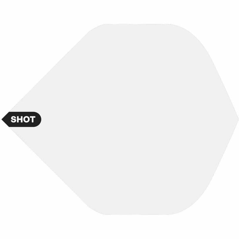 Billaresbalsalobre Plumas Shot Darts Plain Nº2 Blanco SH-SF5498-W - Imagen 2