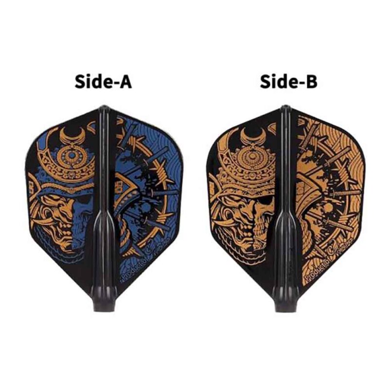 Billaresbalsalobre Plumas Fit Flight Samurai Skull B Negro Shape - Imagen 2