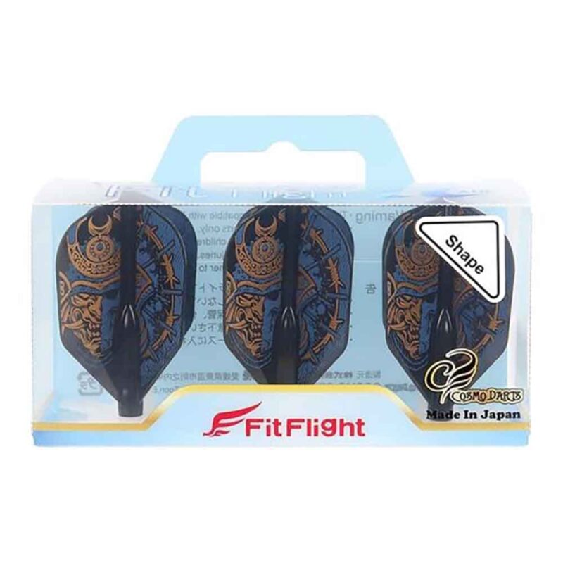 Billaresbalsalobre Plumas Fit Flight Samurai Skull B Negro Shape - Imagen 3