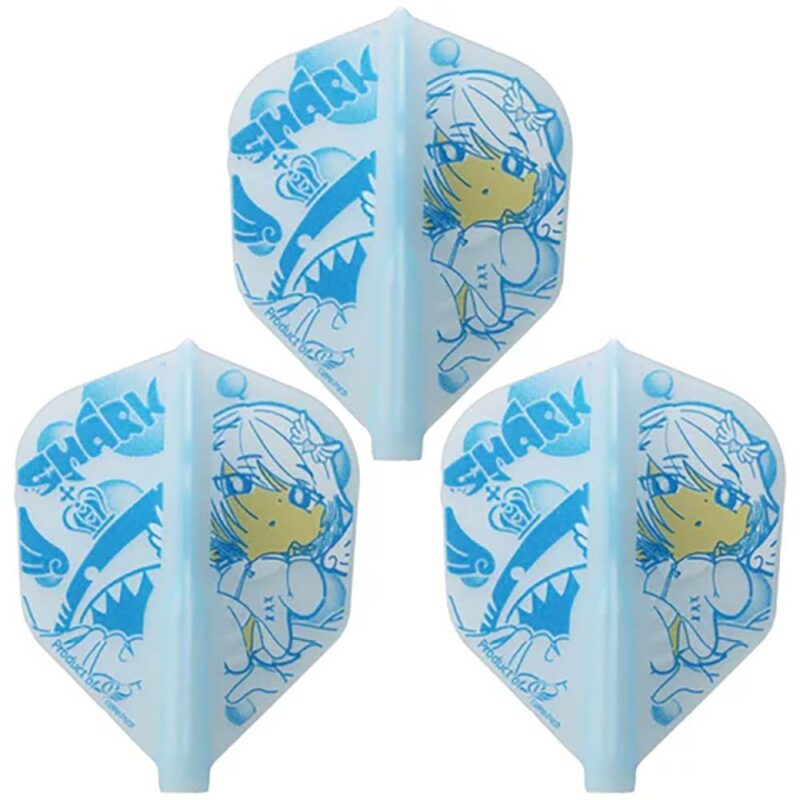 Billaresbalsalobre Plumas Fit Flight Air Shark Dreams Azul Shape - Imagen 2