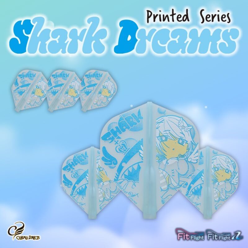Billaresbalsalobre Plumas Fit Flight Air Shark Dreams Azul Shape - Imagen 4